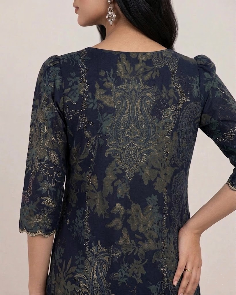 3 Piece Printed Lawn Suit ( Unstitched ) - Image 4
