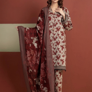 3 Piece Printed Lawn Suit ( Unstitched )